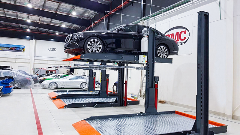 立體停車設(shè)備真實(shí)安裝案例：某大型商場(chǎng)項(xiàng)目全程記錄